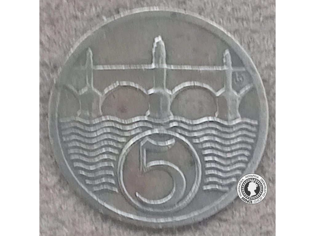5 halierov - 1.ČSR - 1928