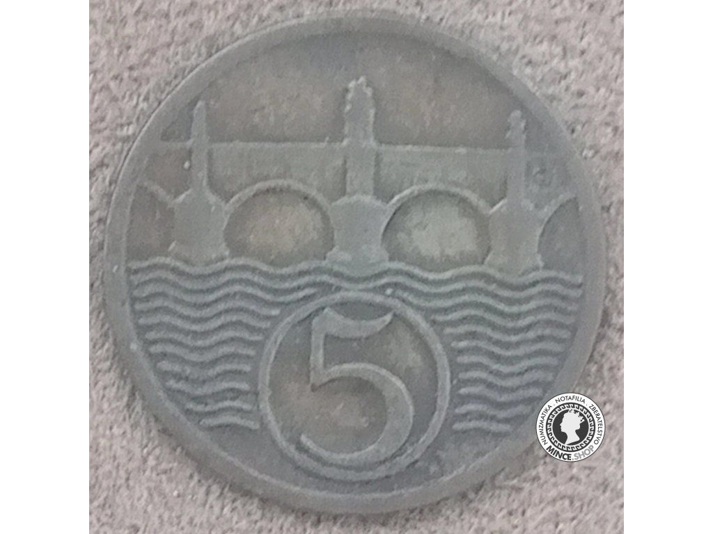 5 halierov - 1.ČSR - 1930