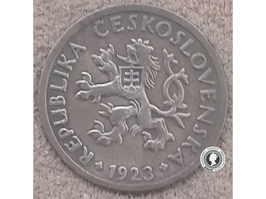 10 halier - 1.ČSR - 1923