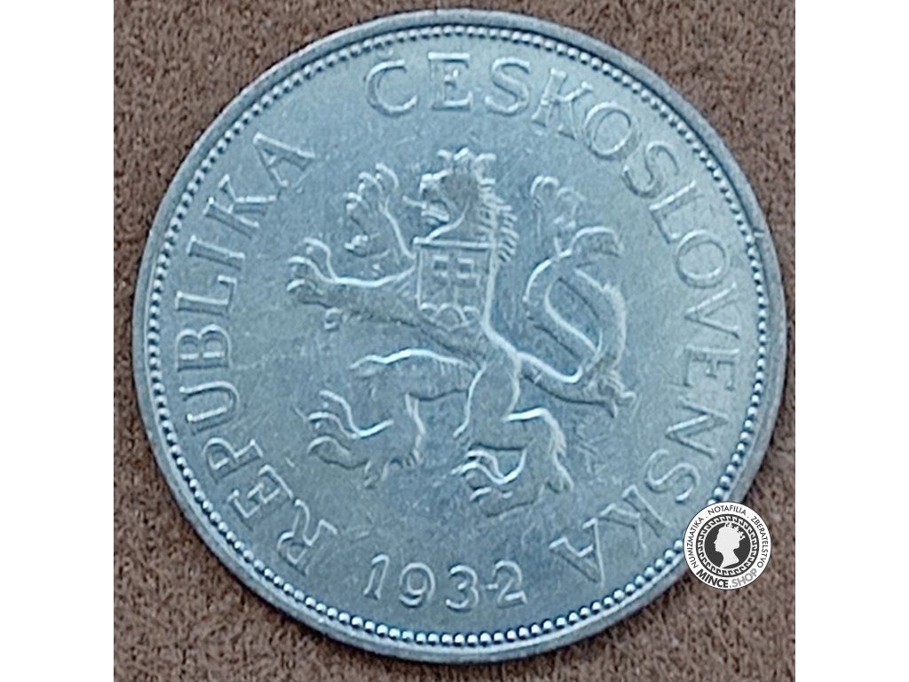 5.koruna - 1.ČSR - 1932