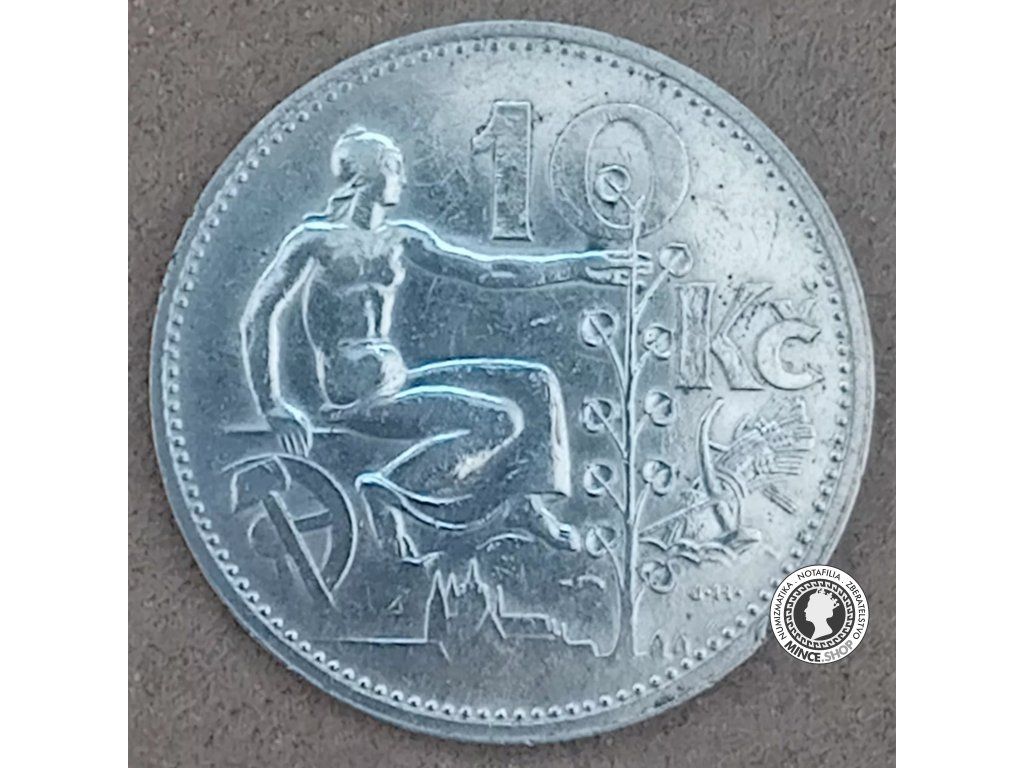 10.koruna - 1.ČSR - 1930