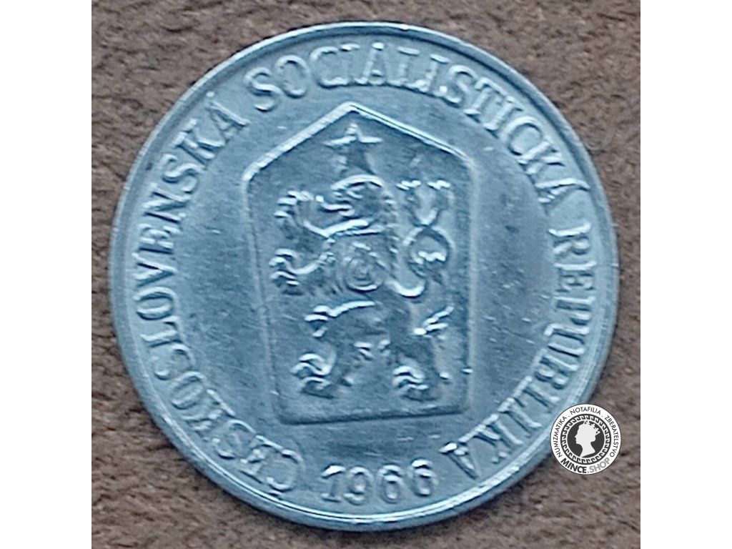5 halier - Česko-Slovensko - 1966