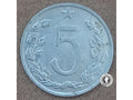 5 halier - Česko-Slovensko - 1976