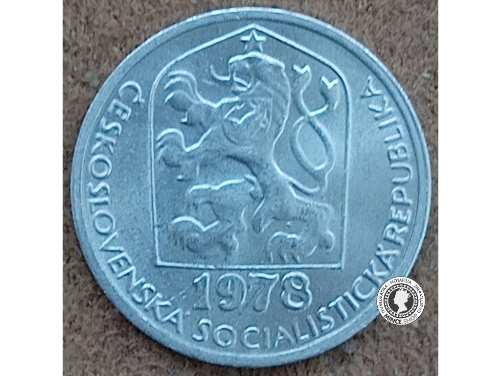 5 halier - Česko-Slovensko - 1978