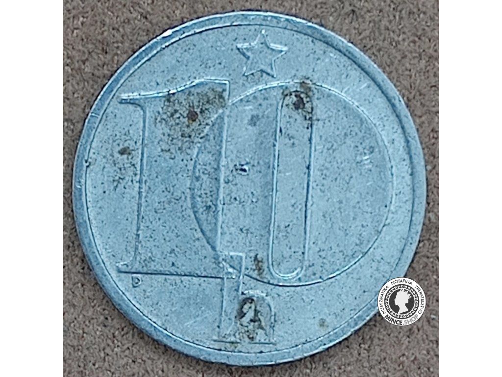 10 halier - Česko-Slovensko - 1979