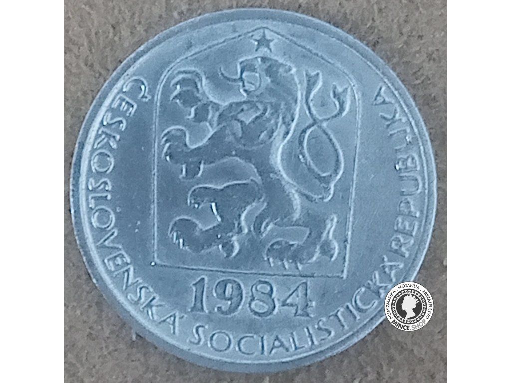 10 halier - Česko-Slovensko - 1984