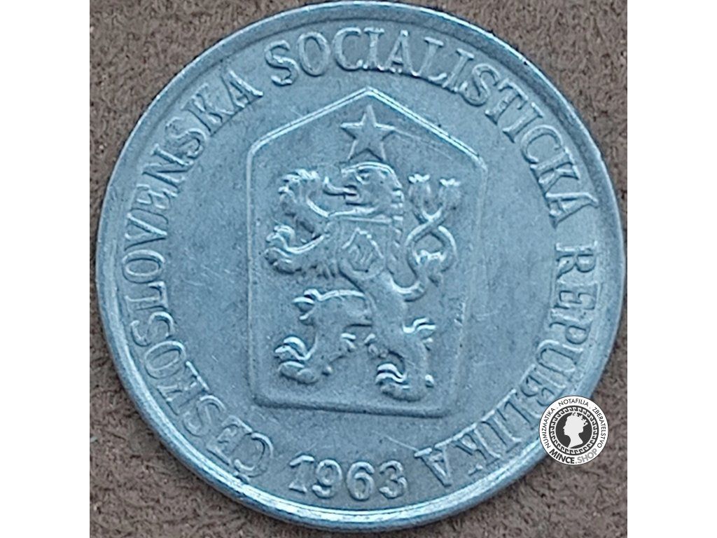 25 halier - Česko-Slovensko - 1963