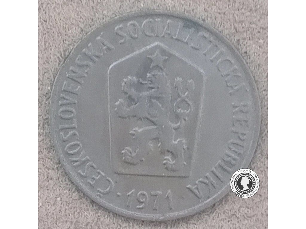 50 halier - Česko-Slovensko - 1971