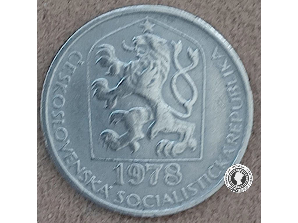 50 halier - Česko-Slovensko - 1978