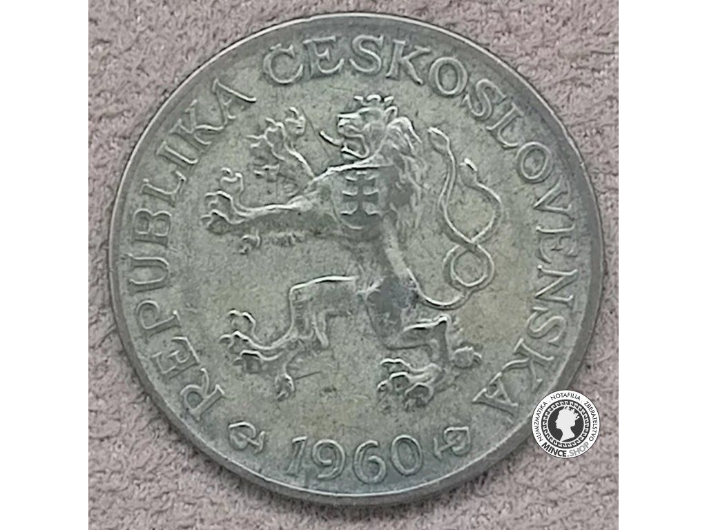 1 koruna - Česko-Slovensko - 1960