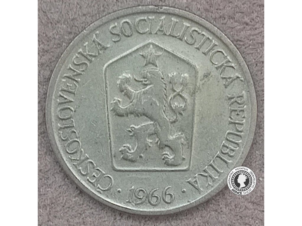 1 koruna - Česko-Slovensko - 1966