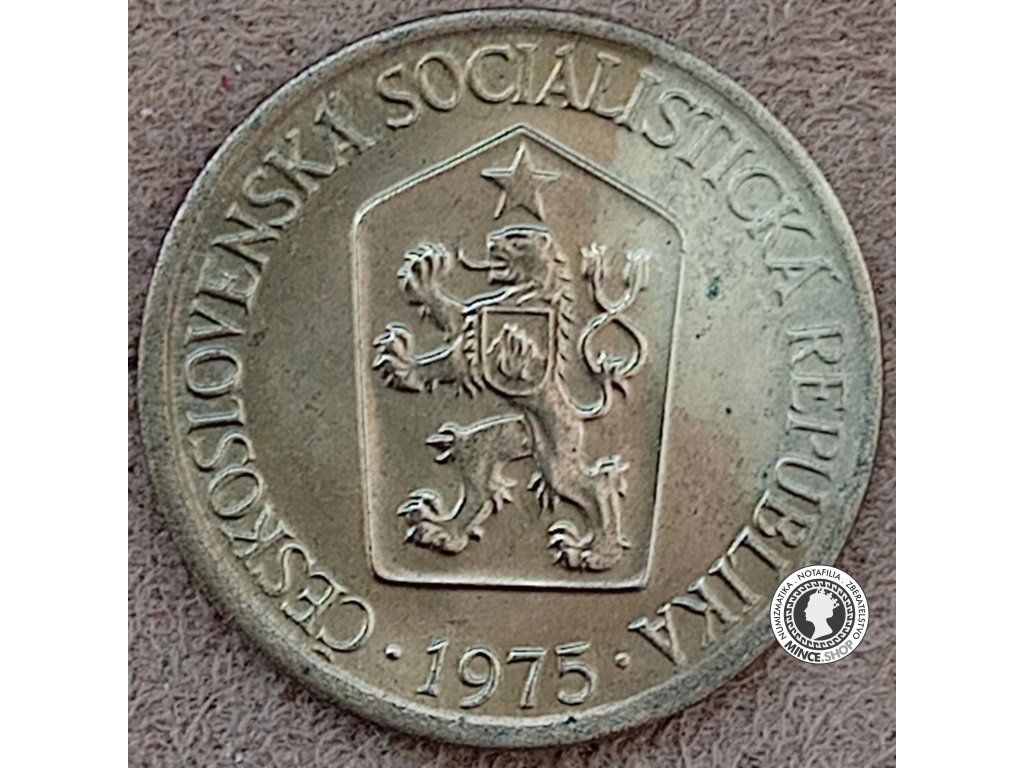 1 koruna - Česko-Slovensko - 1975