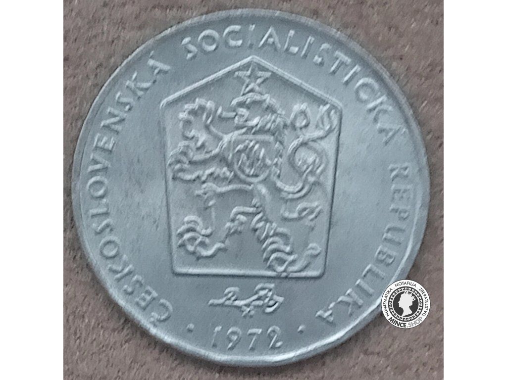 2 koruna - Česko-Slovensko - 1972