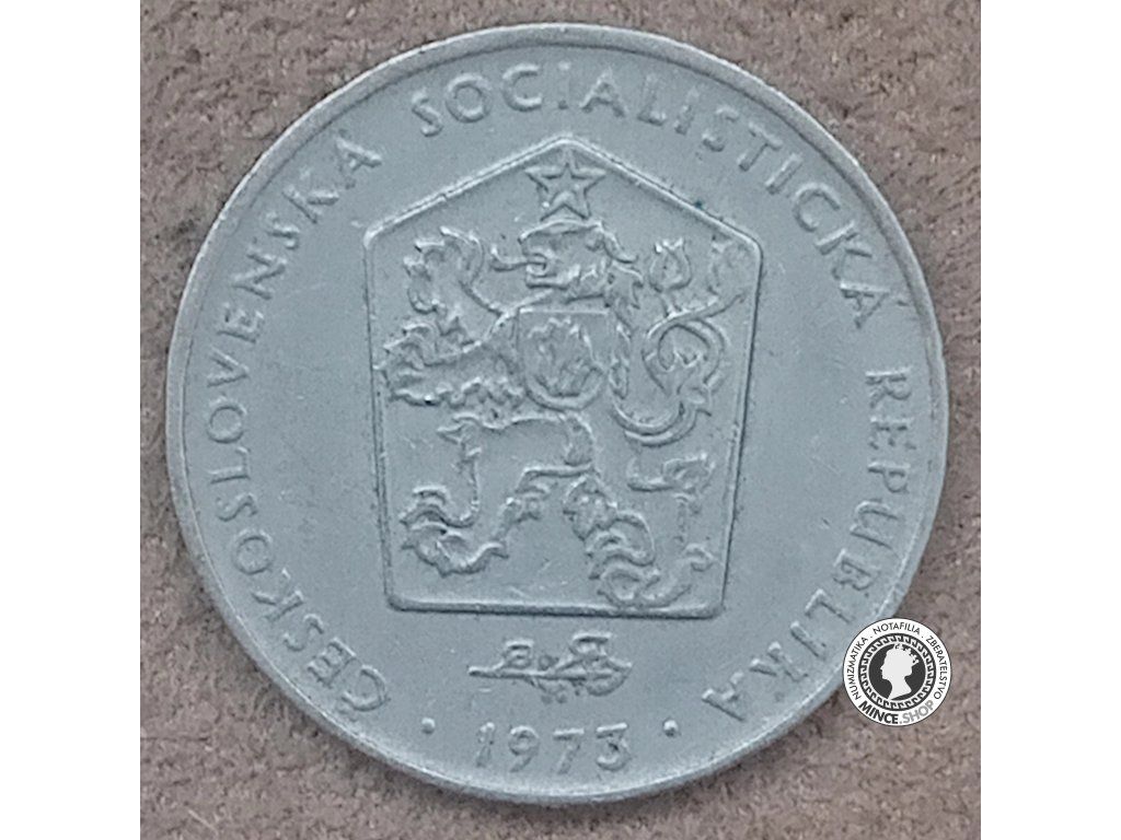 2 koruna - Česko-Slovensko - 1973