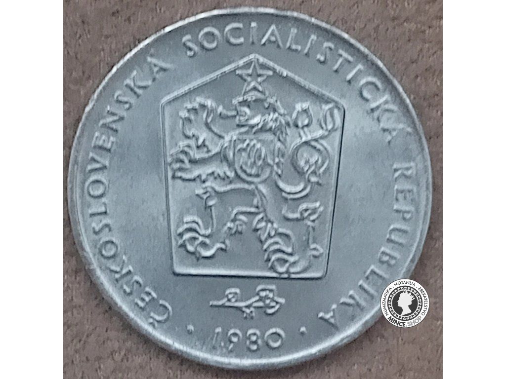 2 koruna - Česko-Slovensko - 1980