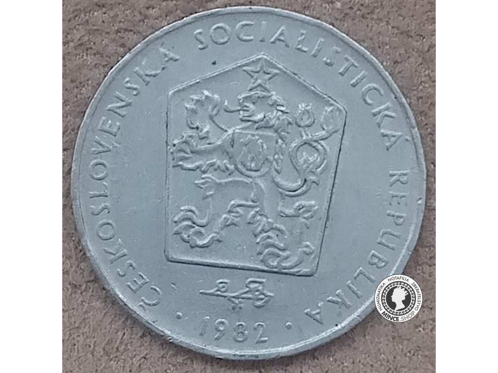 2 koruna - Česko-Slovensko - 1982