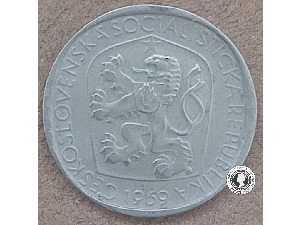 3 koruna - Česko-Slovensko - 1969
