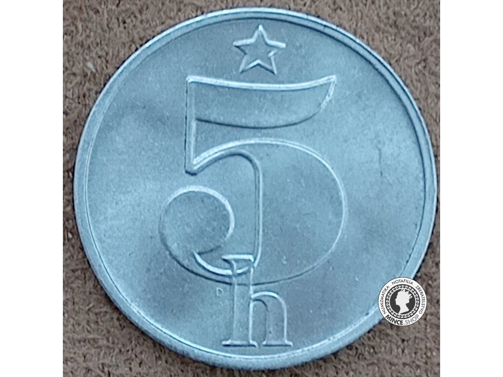 5 koruna - Česko-Slovensko - 1983
