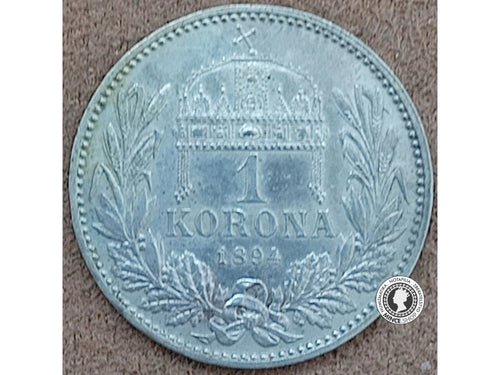 1 korona - Rakúsko-Uhorsko - 1894
