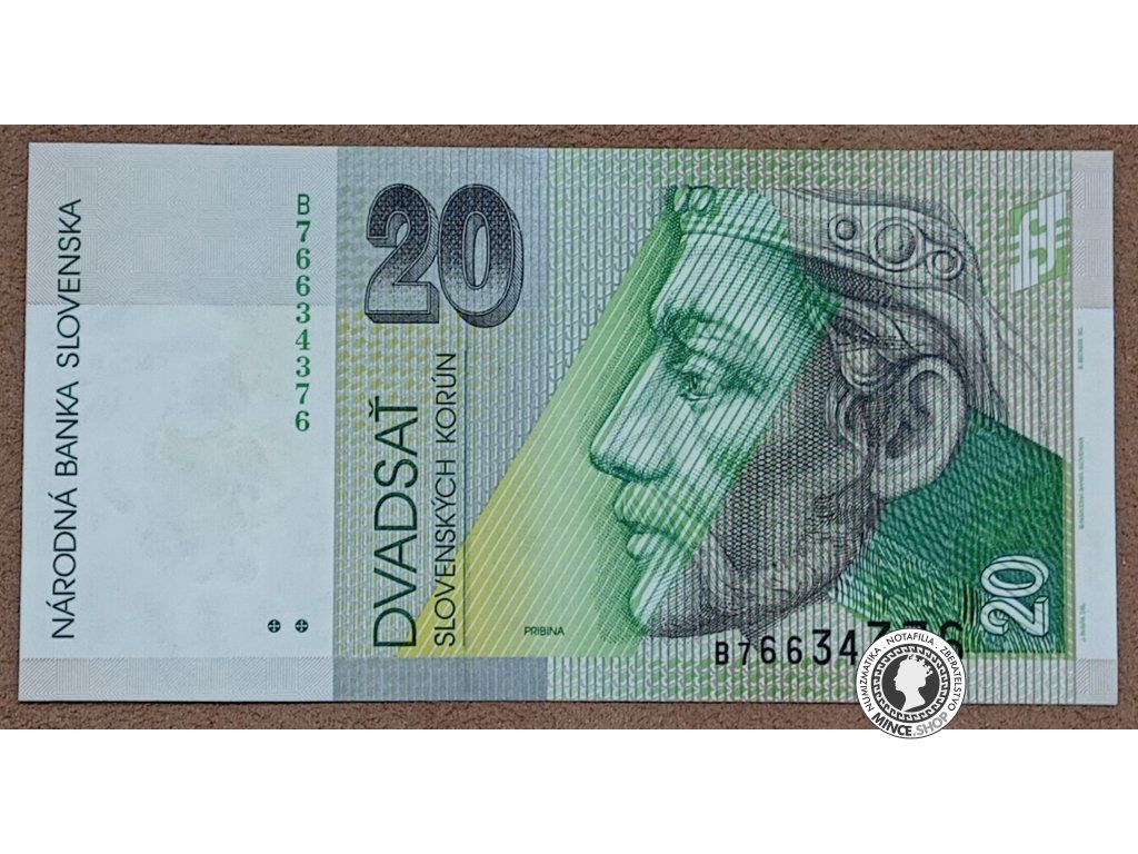 20 Korún - 1993-2006 - Slovensko
