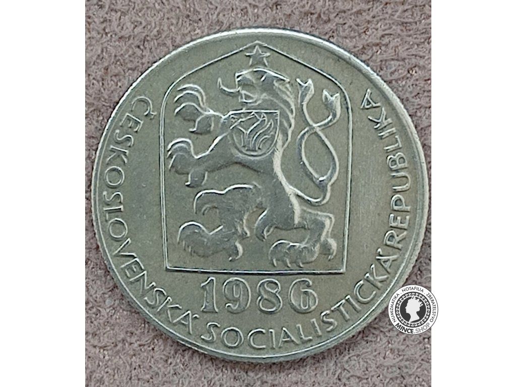20 halier - Česko-Slovensko - 1986