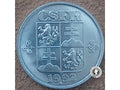 5 halier - Česko-Slovensko - 1992 - UNC