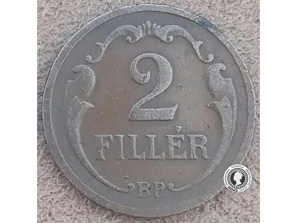 2 filler - Regentské Maďarsko - 1930
