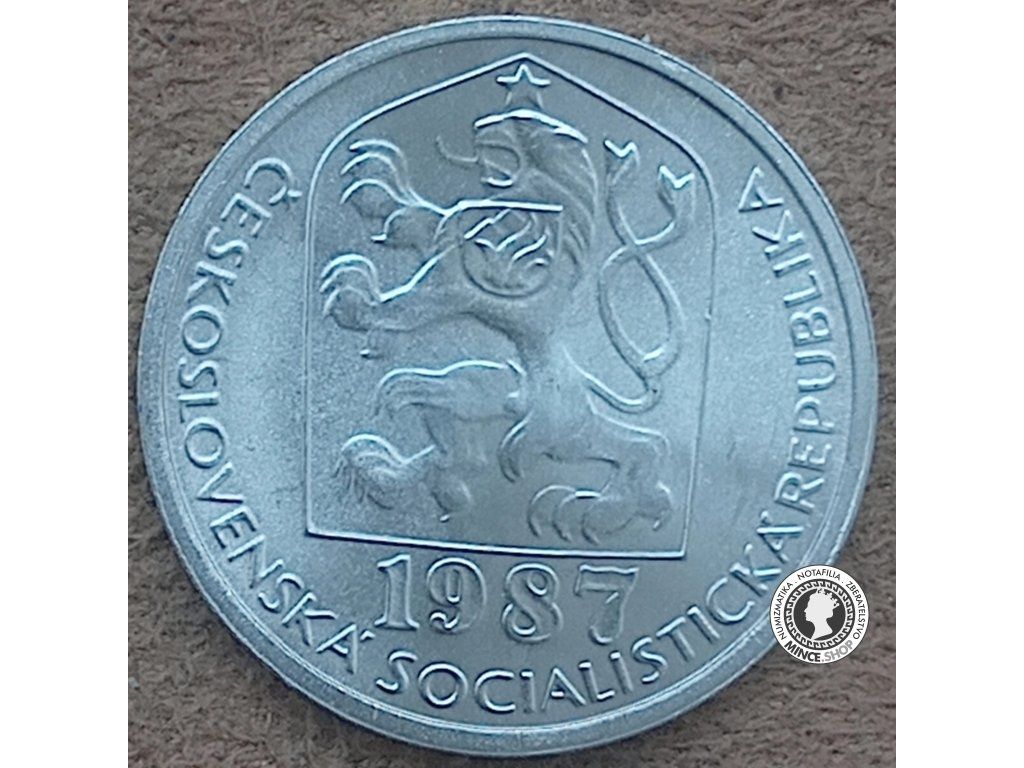 10 halier - Česko-Slovensko - 1987 - UNC