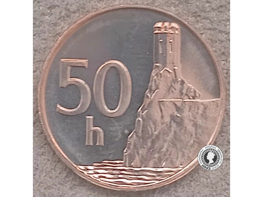 50 halier - Slovensko - 2004 - UNC