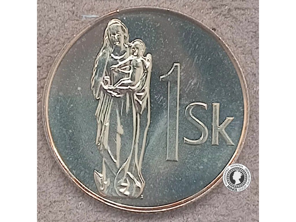 1 koruna - Slovensko - 2004 - UNC