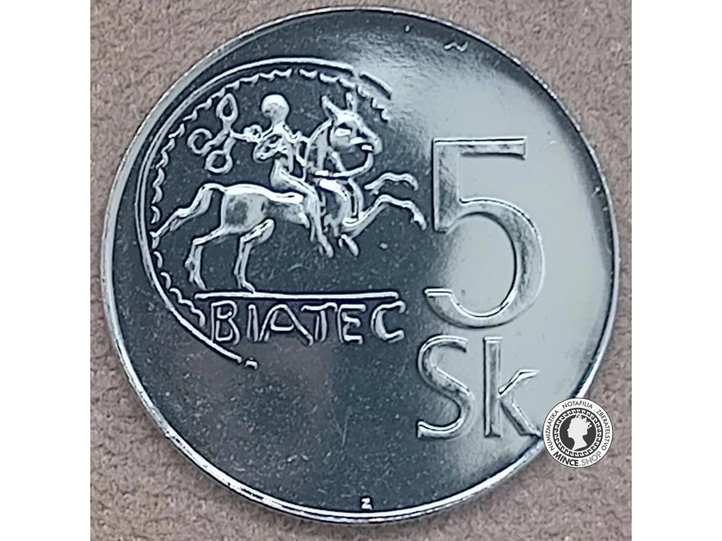 5 koruna - Slovensko - 2004 - UNC