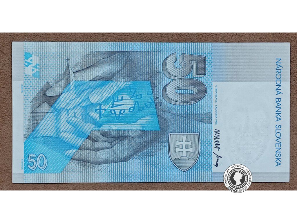 50 Korún - 1993 - Slovensko-Bimilenium - UNC