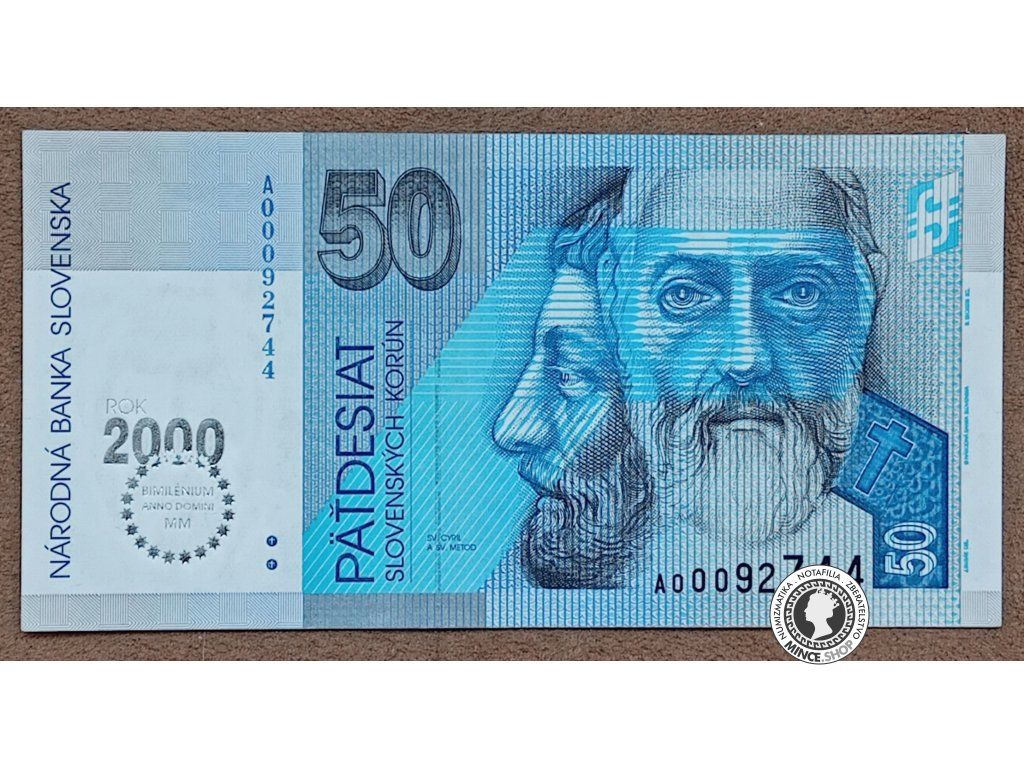 50 Korún - 1993 - Slovensko-Bimilenium - UNC