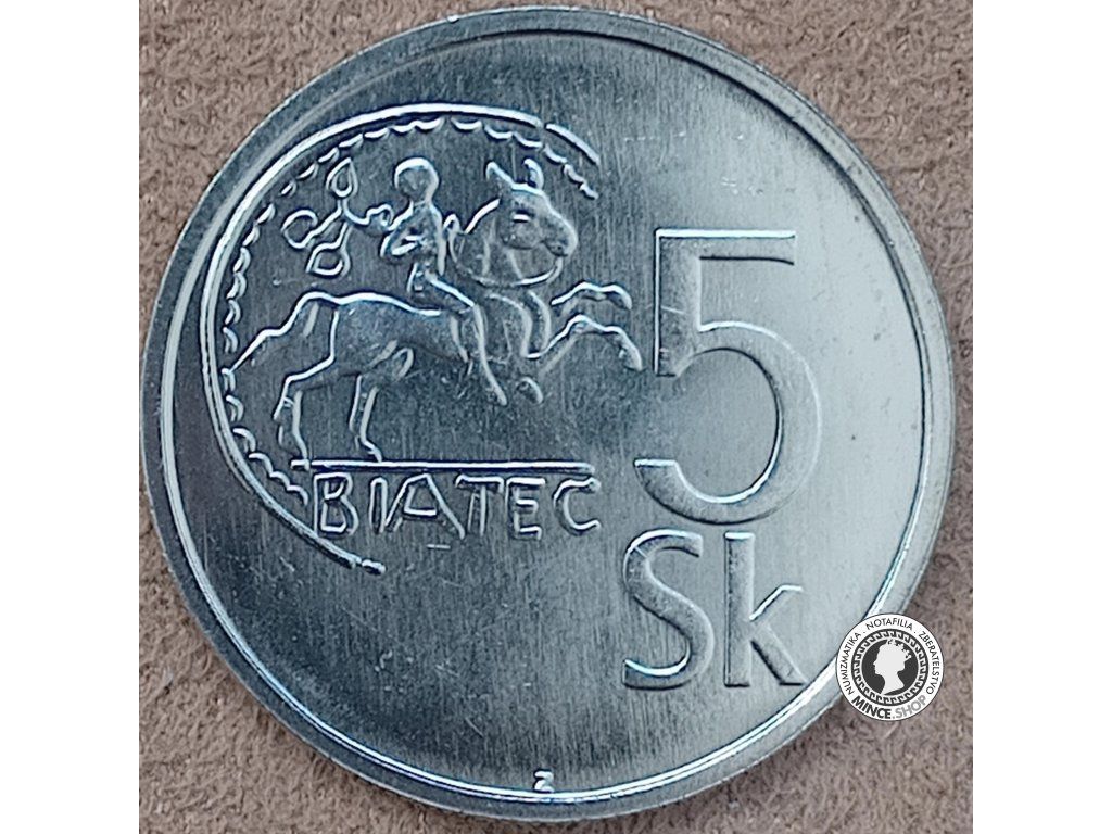 5 koruna - Slovensko - 1994 - UNC