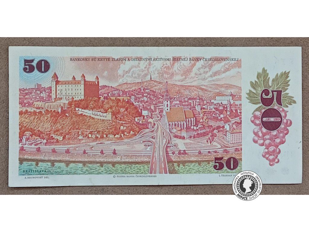 50 Korún kolkovaných - 1987 - ČSSR / Slovensko