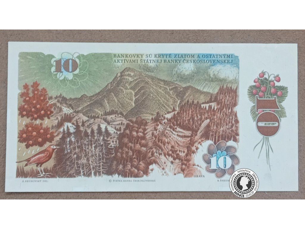 10 Korún - 1986 - ČSSR