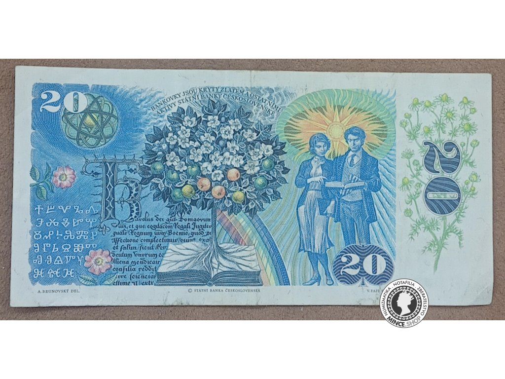 20 Korún kolkovaných - 1988 - ČSSR / Slovensko