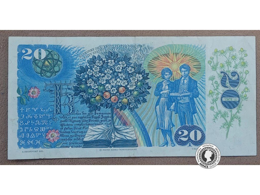 20 Korún kolkovaných - 1988 - ČSSR / Slovensko