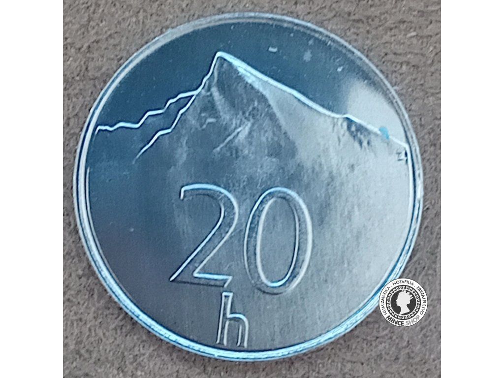 20 halier - Slovensko - 1998 - UNC