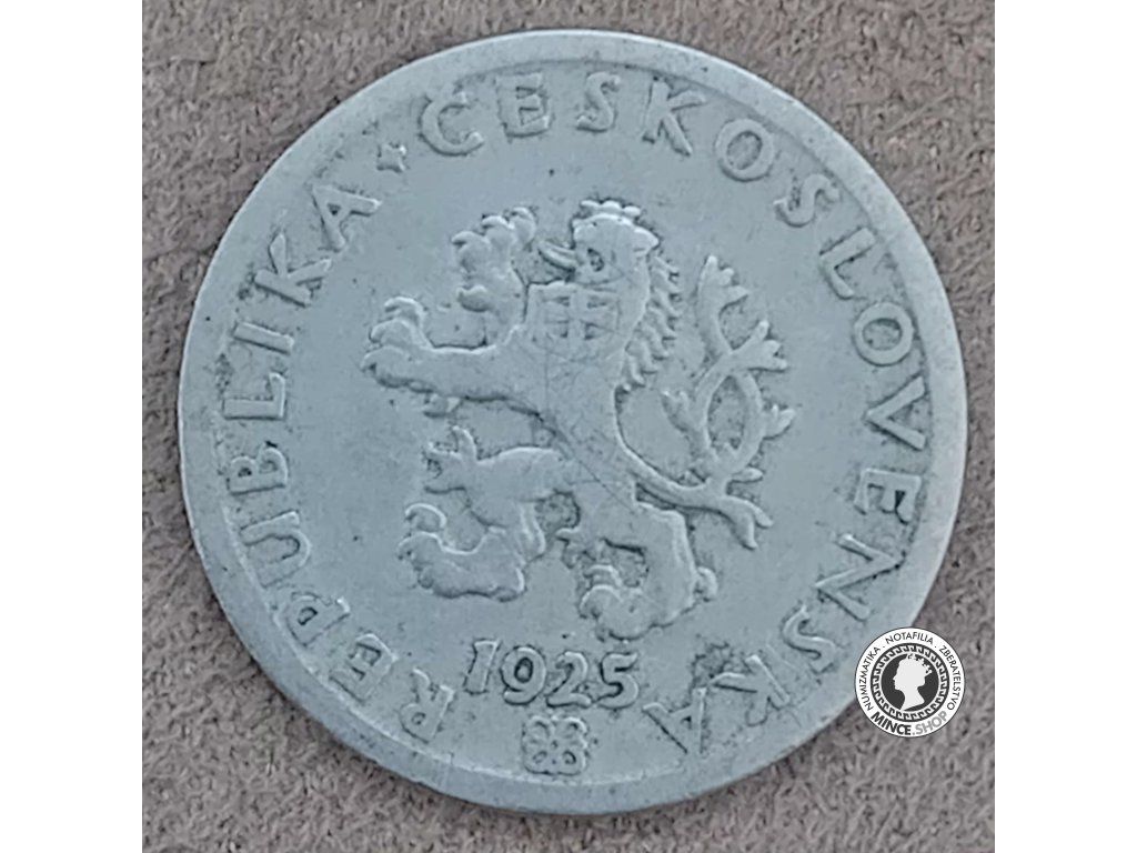 20 halier - 1.ČSR - 1925